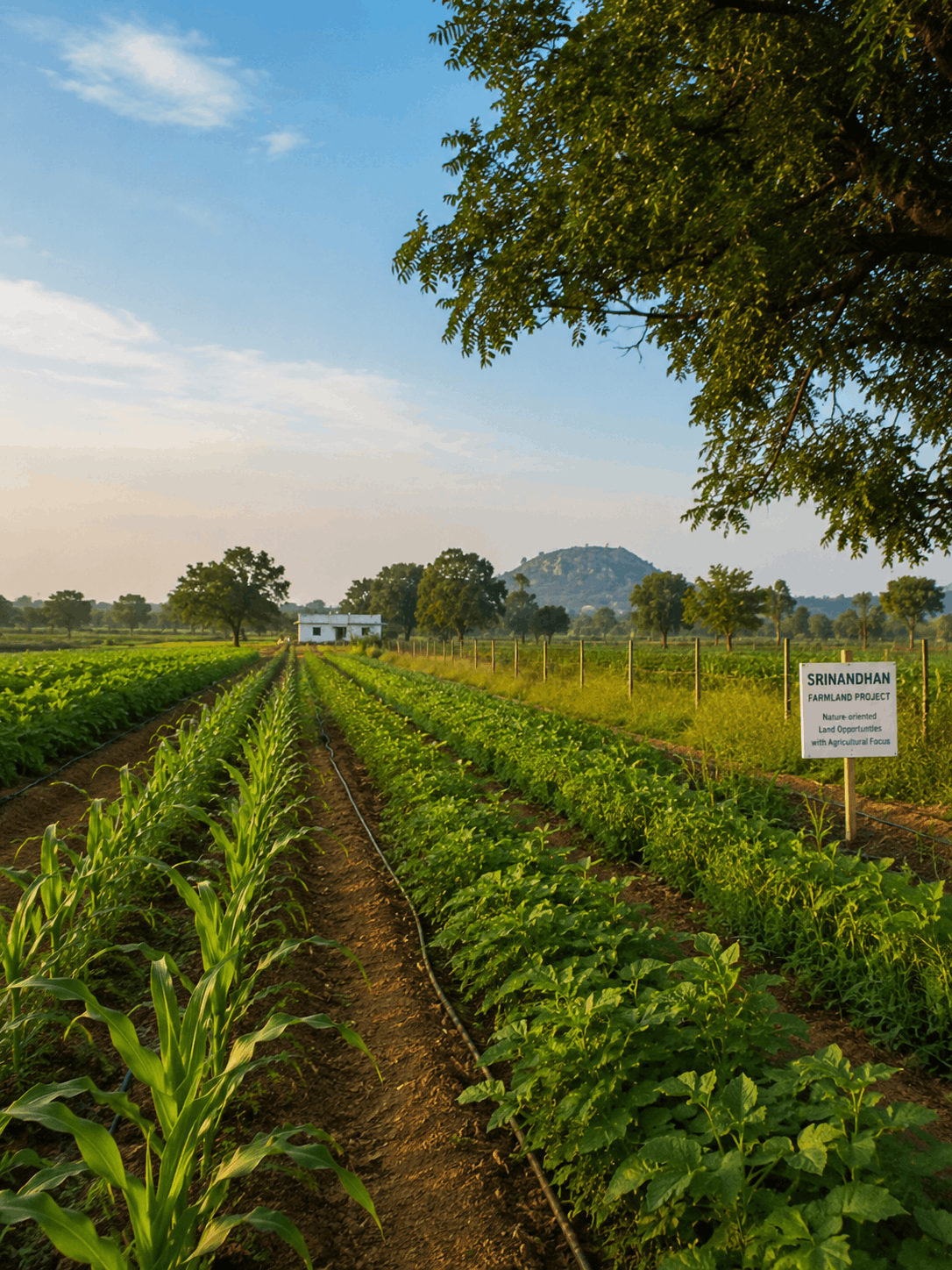 Farmland development and agricultural land